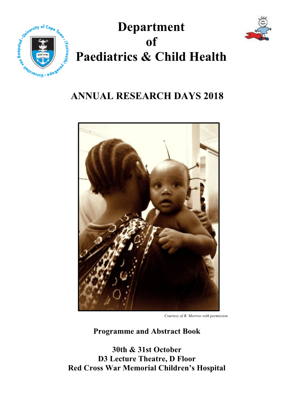 Research Day 2018 Abstract Booklet