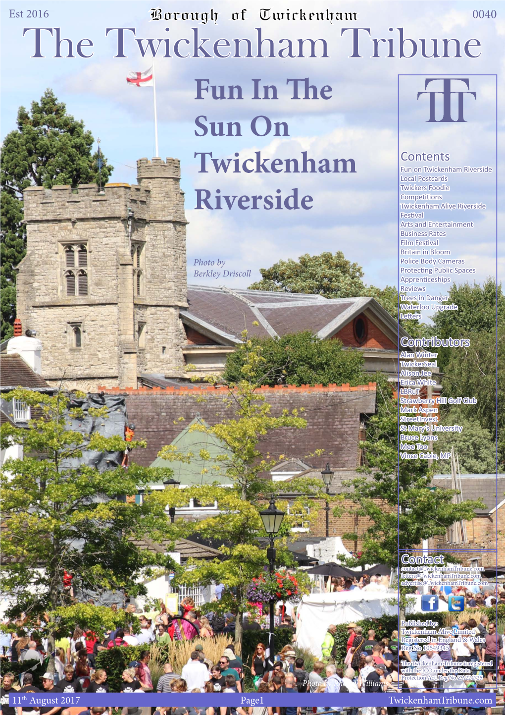 Fun in the Sun on Twickenham Riverside