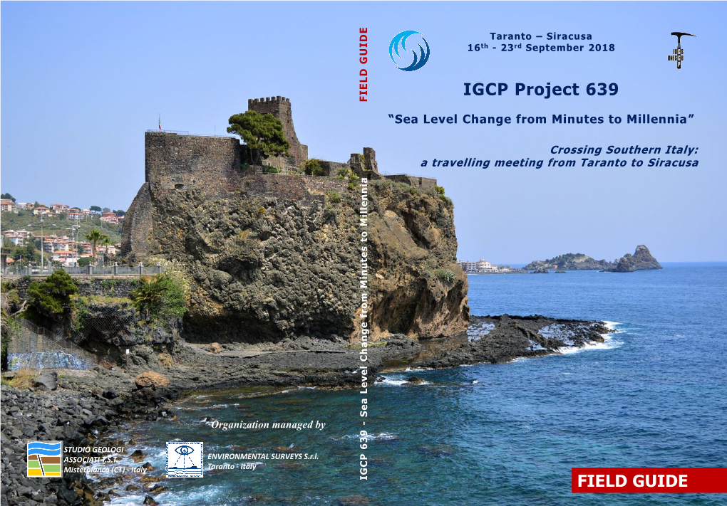 IGCP Project 639 FIELD GUIDE