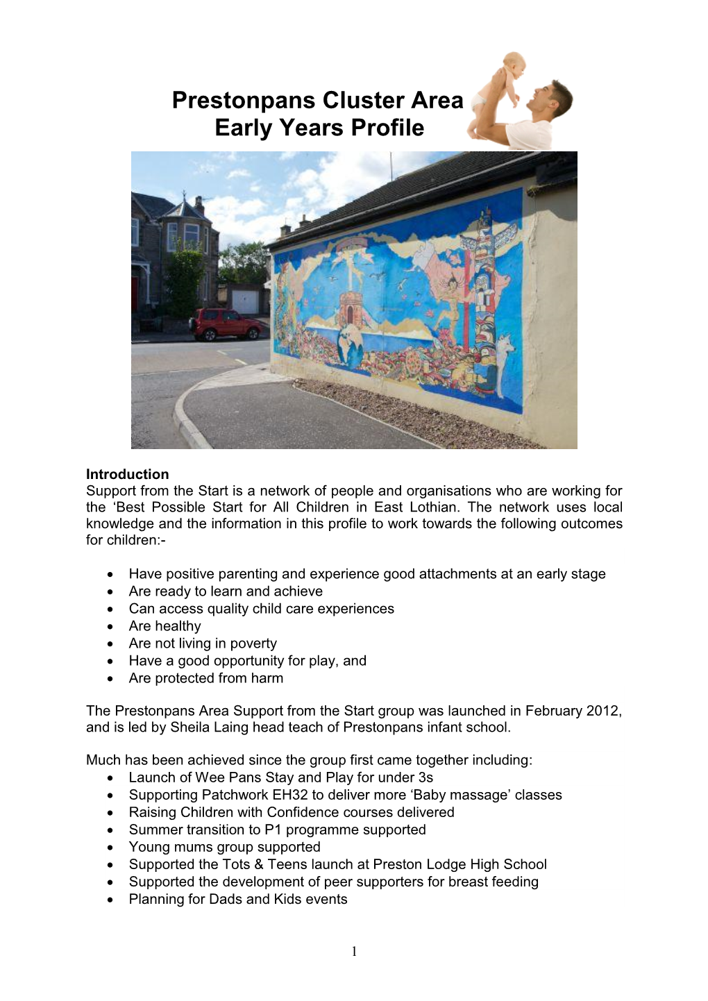 Prestonpans Cluster Area Early Years Profile