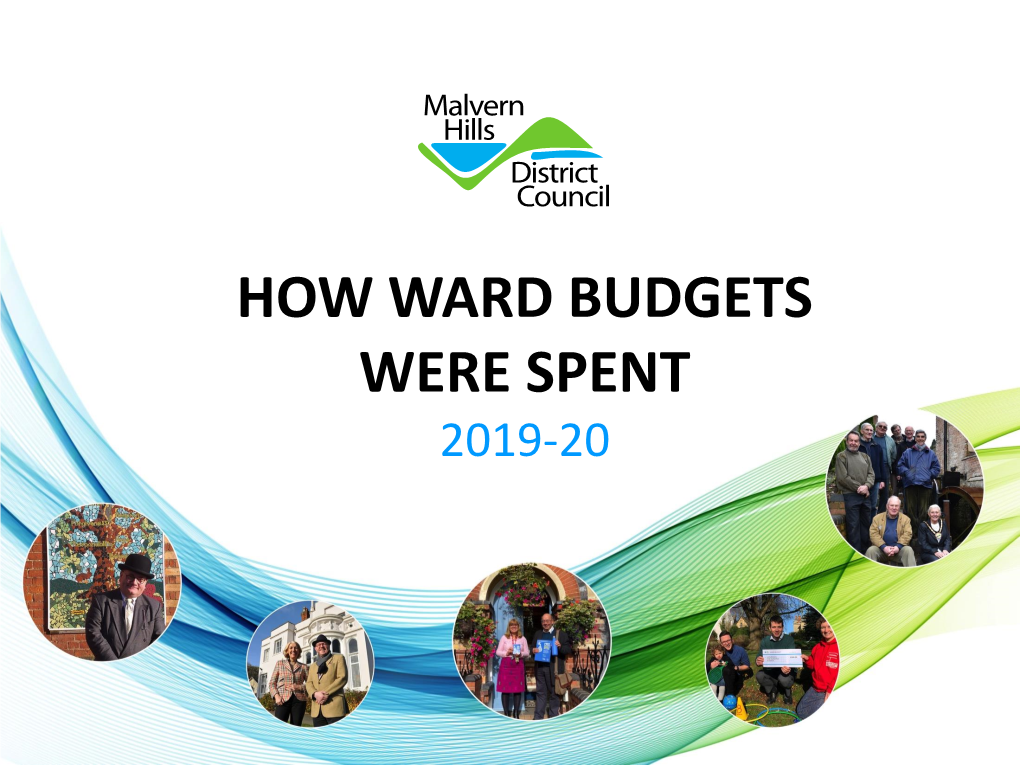 How Ward Budgets Were Spent