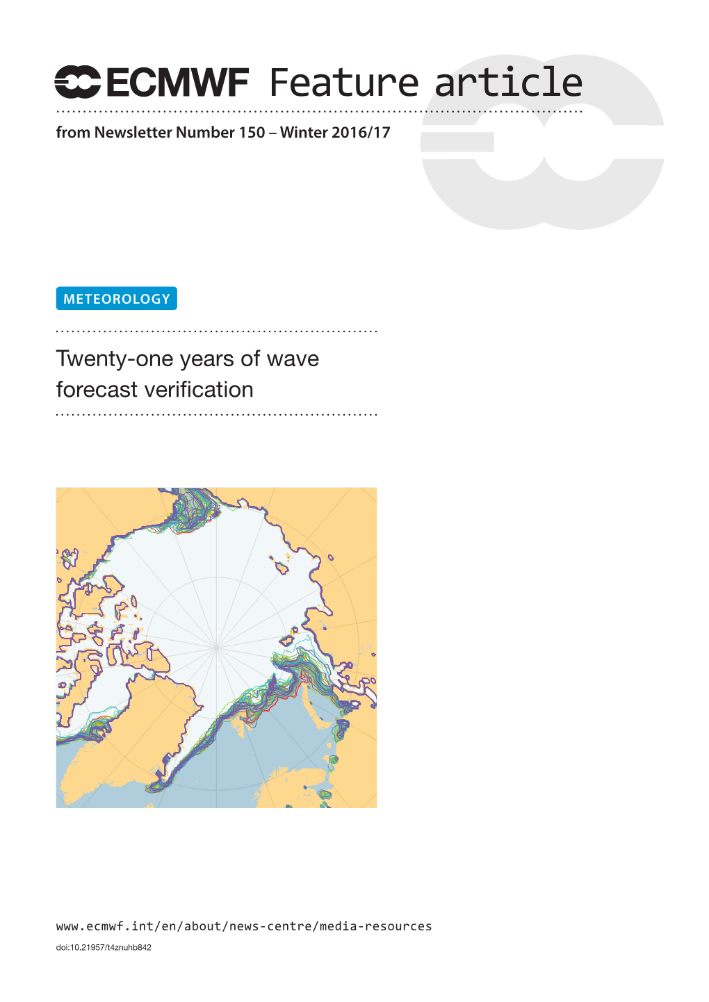 Twenty-One Years of Wave Forecast Verification