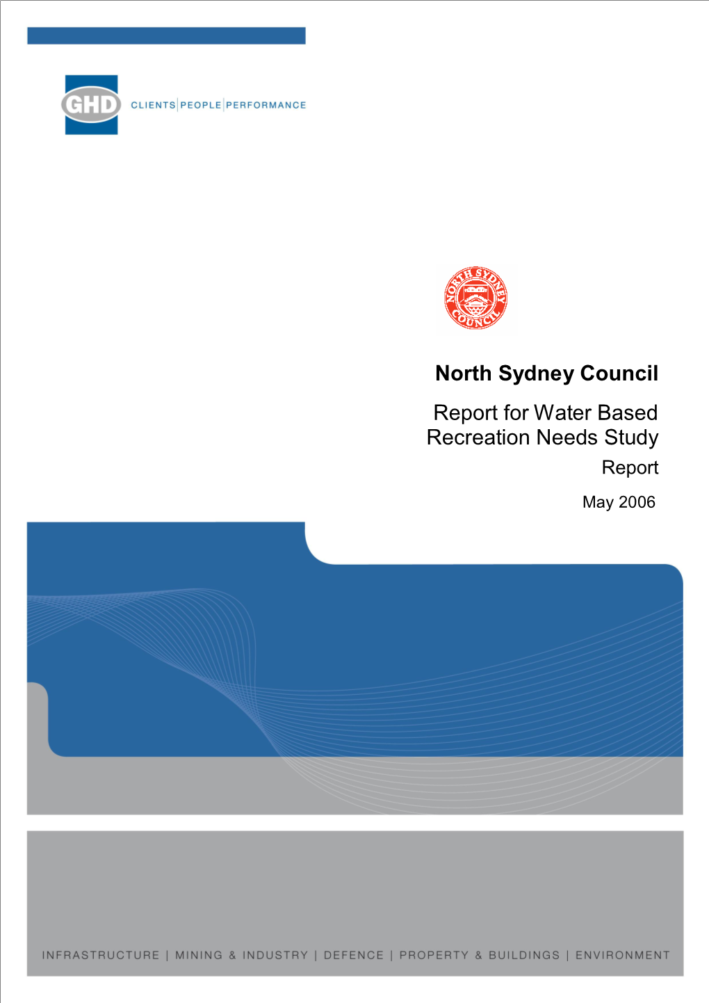 North Sydney Council Report for Water Based Recreation Needs Study Report