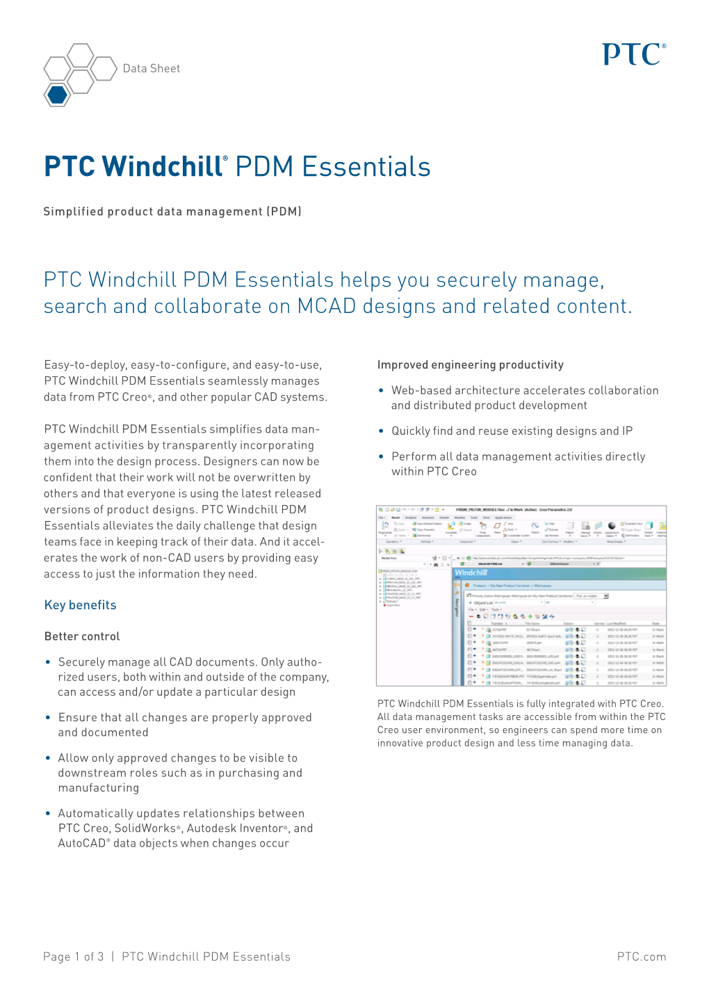 PTC Windchill® PDM Essentials
