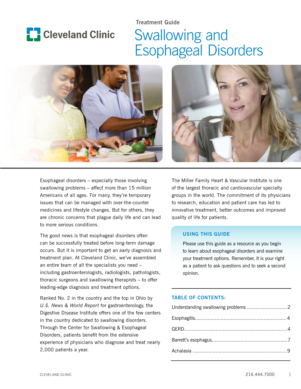 Swallowing and Esophageal Disorders