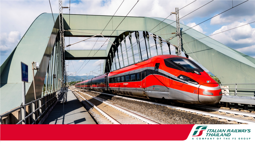 FS Italian Railways Thailand – a Company of the FS Group