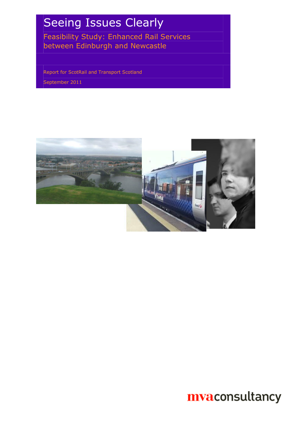 Feasibility Study: Enhanced Rail Services Between Edinburgh and Newcastle