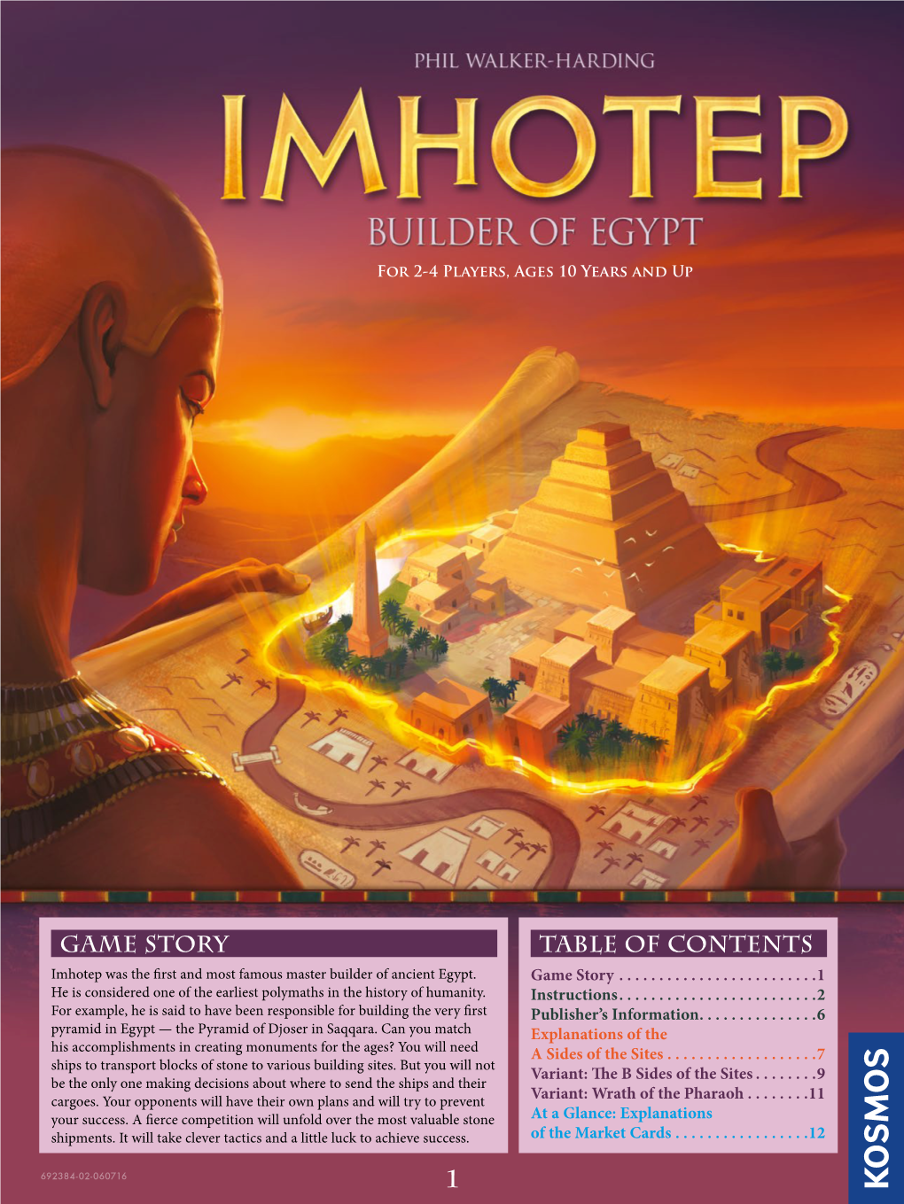 Imhotep Was the First and Most Famous Master Builder of Ancient Egypt