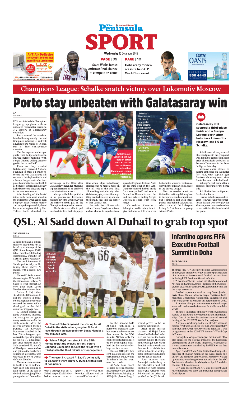 Porto Stay Unbeaten with Galatasaray Win