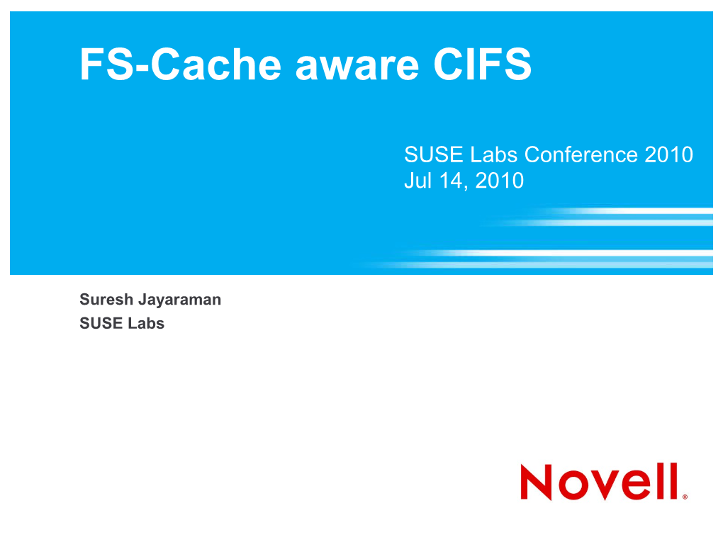FS-Cache Aware CIFS