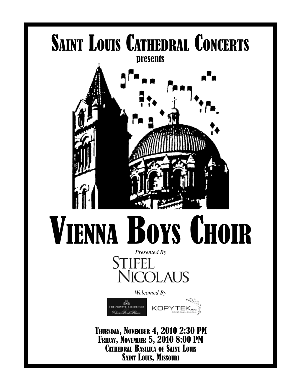 Vienna Boys Choir Presented By