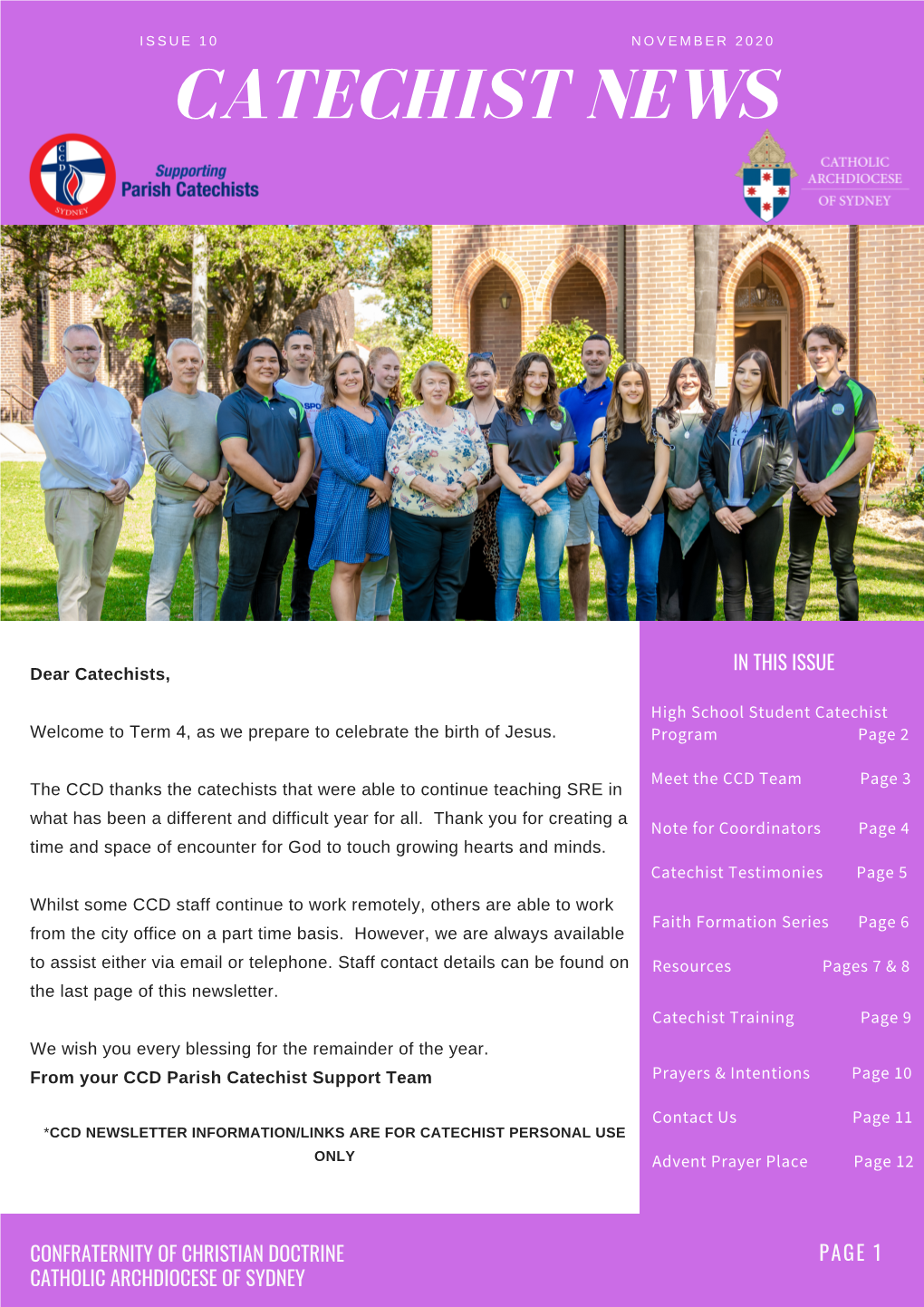 Catechist News