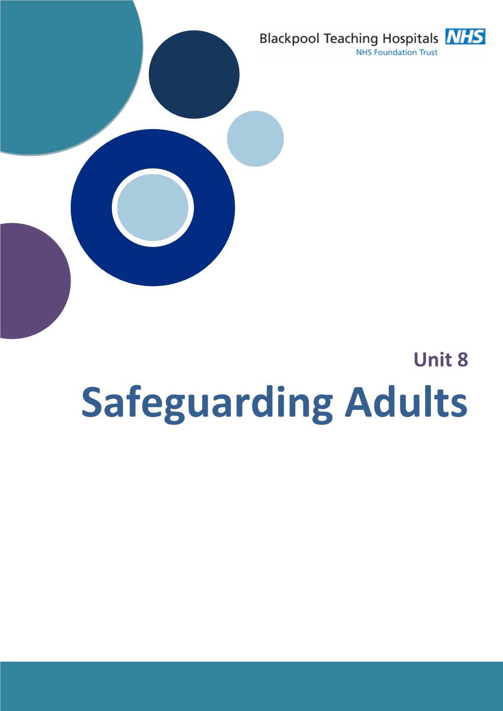 Unit 8 Safeguarding Adults