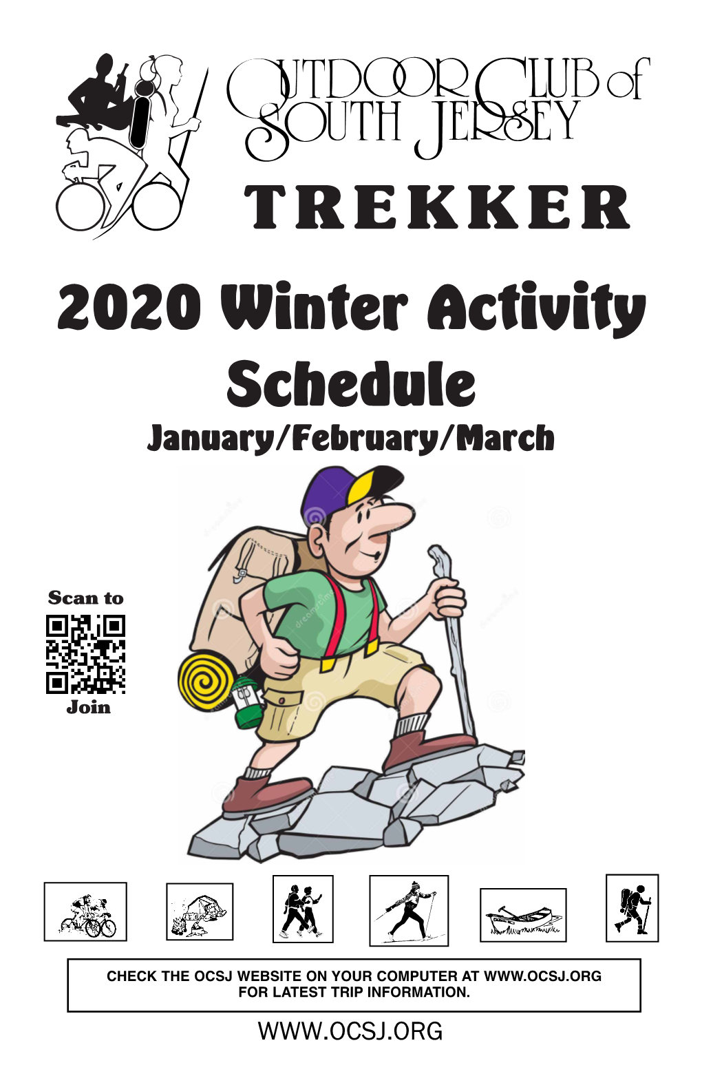 2020 Winter Activity Schedule
