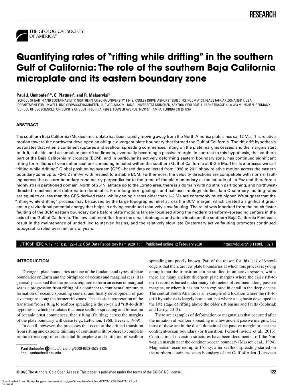 In the Southern Gulf of California: the Role of the Southern Baja California Microplate and Its Eastern Boundary Zone