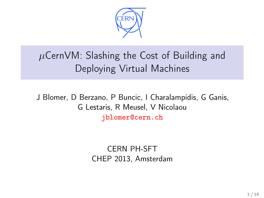 Slashing the Cost of Building and Deploying Virtual Machines