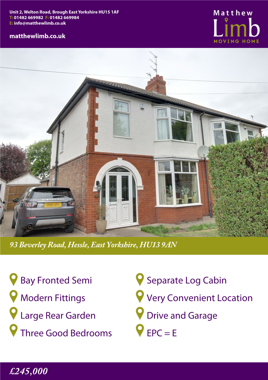 Beverley Road, Hessle, East Yorkshire, HU13 9AN