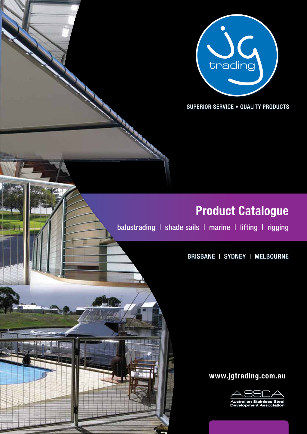 Product Catalogue Balustrading | Shade Sails | Marine | Lifting | Rigging