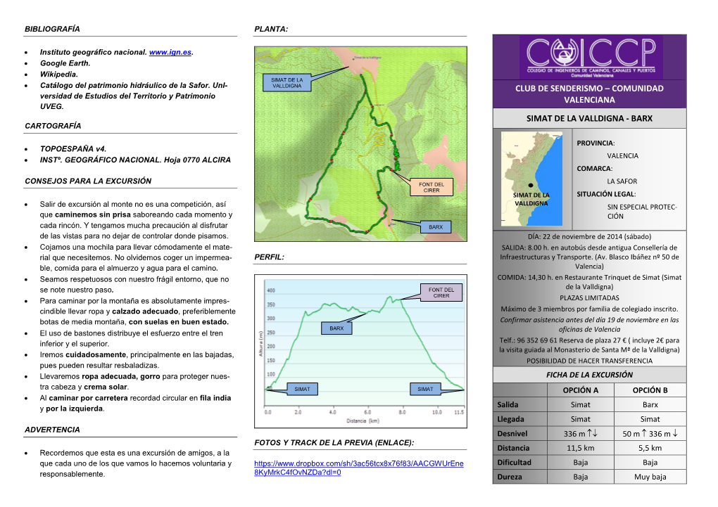 22-11-2014 Simat De La Valldigna-Barx