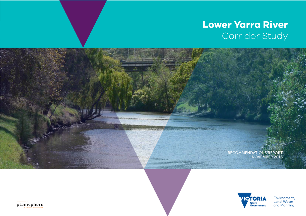 Lower Yarra River Corridor Study 2015