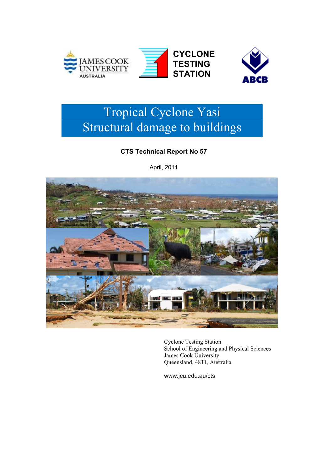 Tropical Cyclone Yasi Structural Damage to Buildings