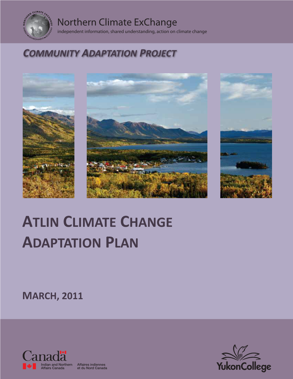 Atlin Climate Change Adaptation Plan