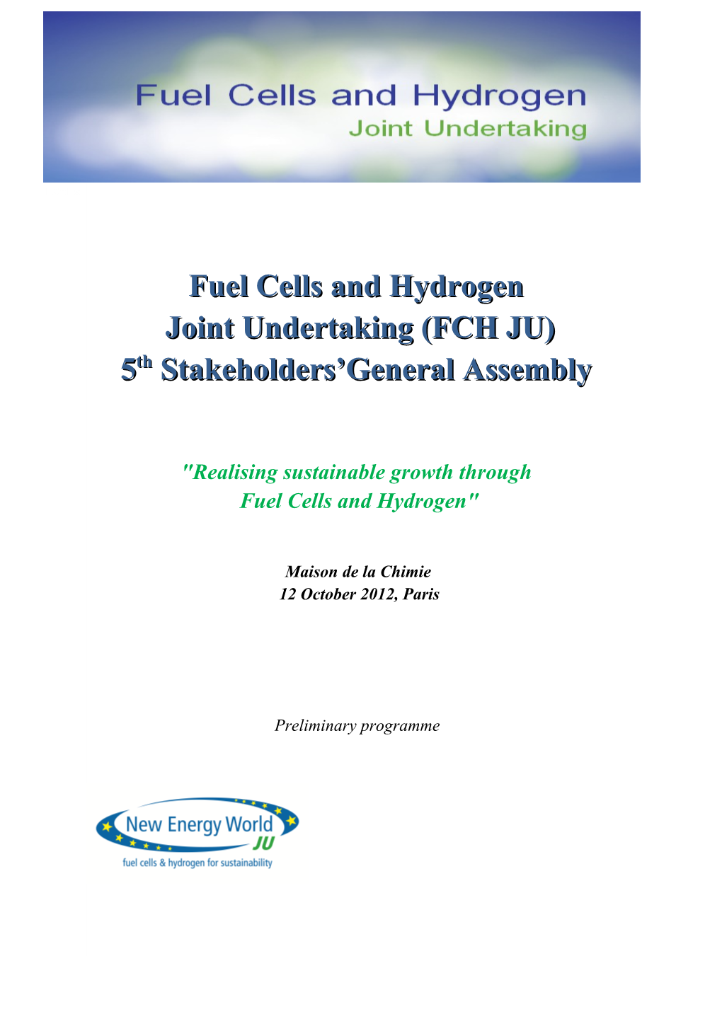 Fuel Cells and Hydrogen