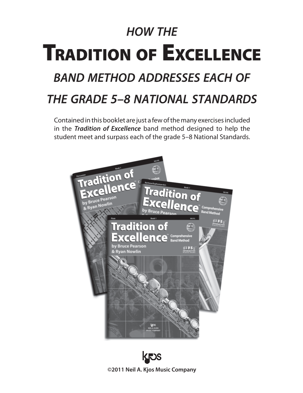 Tradition of Excellence