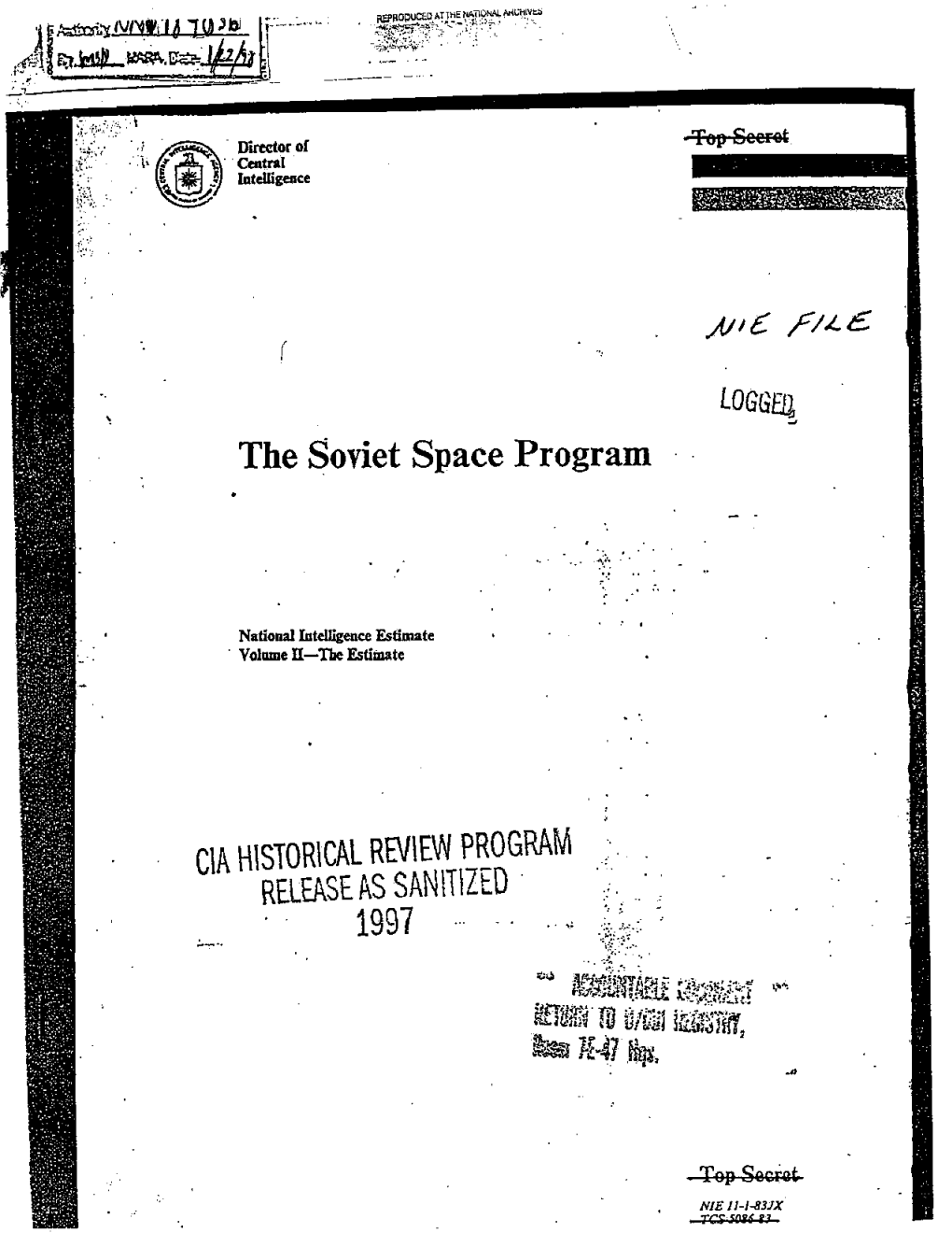 The Sonet Space Program Ta M Fk