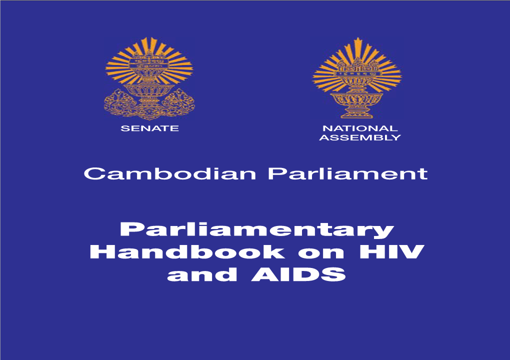 Parliamentary Handbook on HIV and AIDS