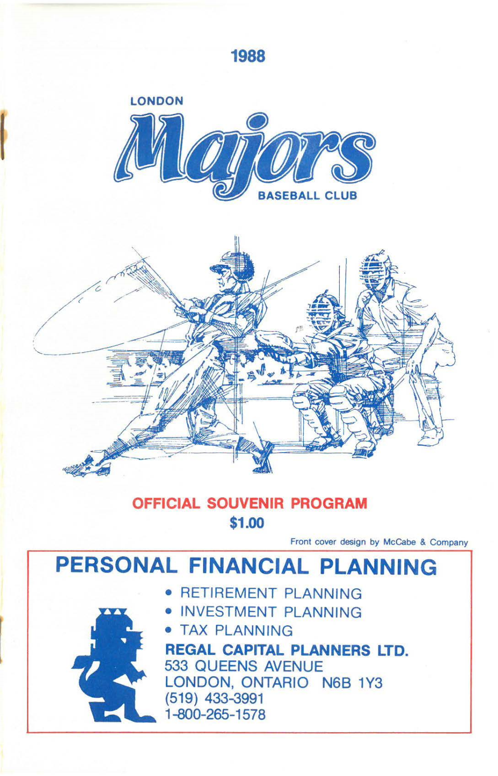 1988 London Majors Program