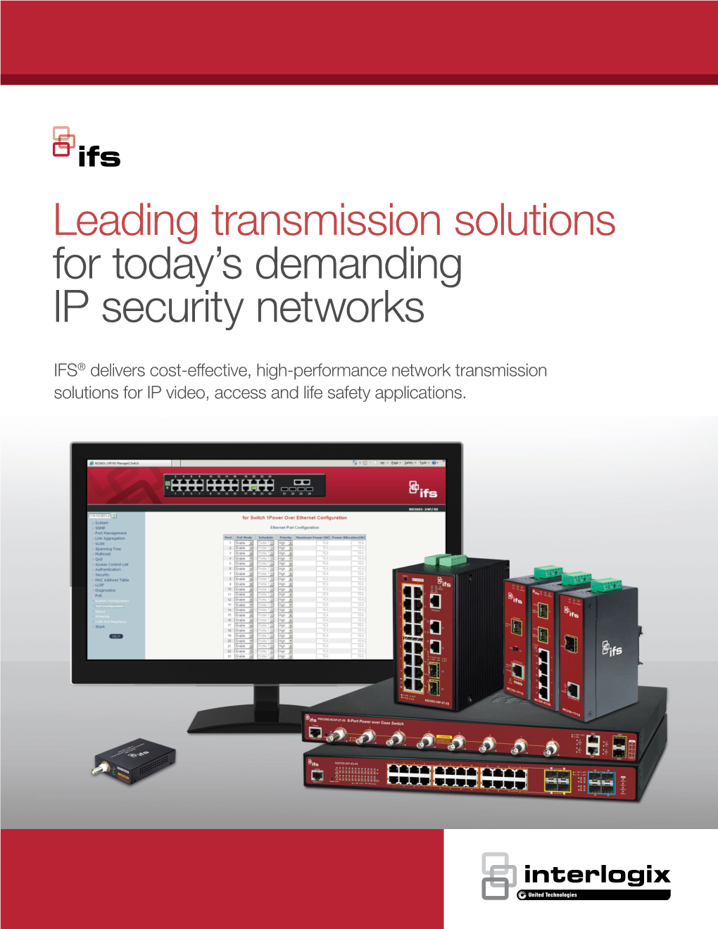 Leading Transmission Solutions for Today's Demanding IP Security