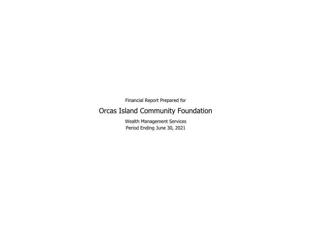 Orcas Island Community Foundation