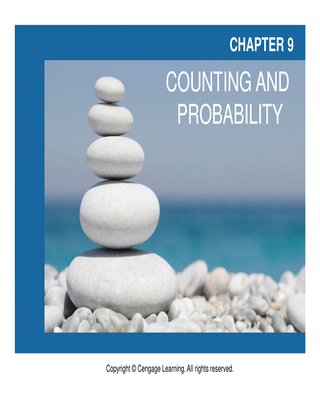 Counting and Probability Counting and Probability