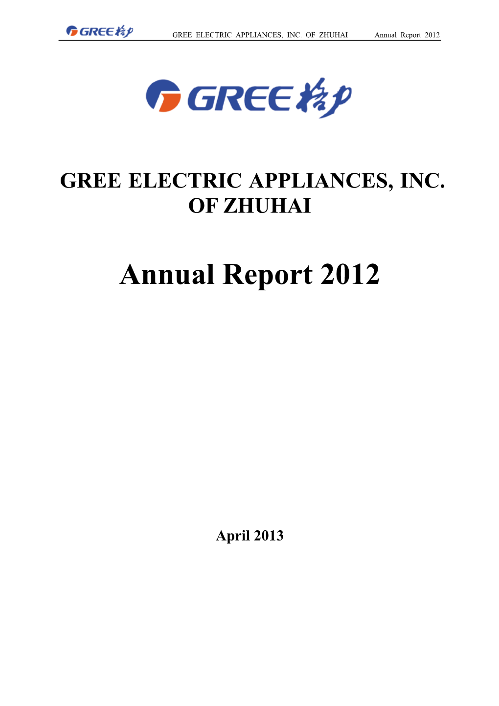 Annual Report 2012