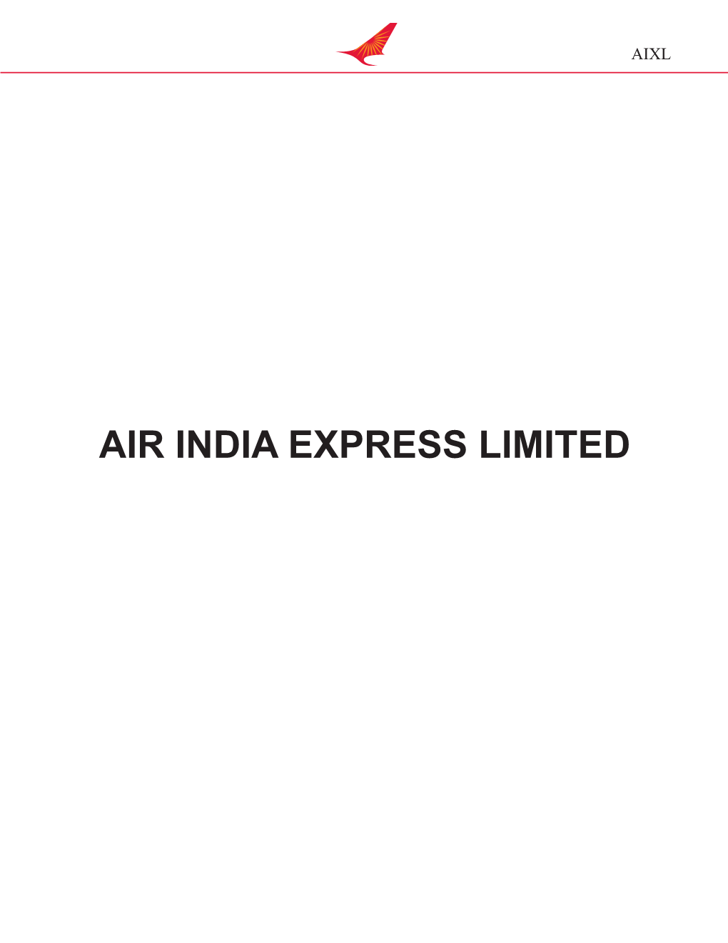 Air India Express Limited Aixl