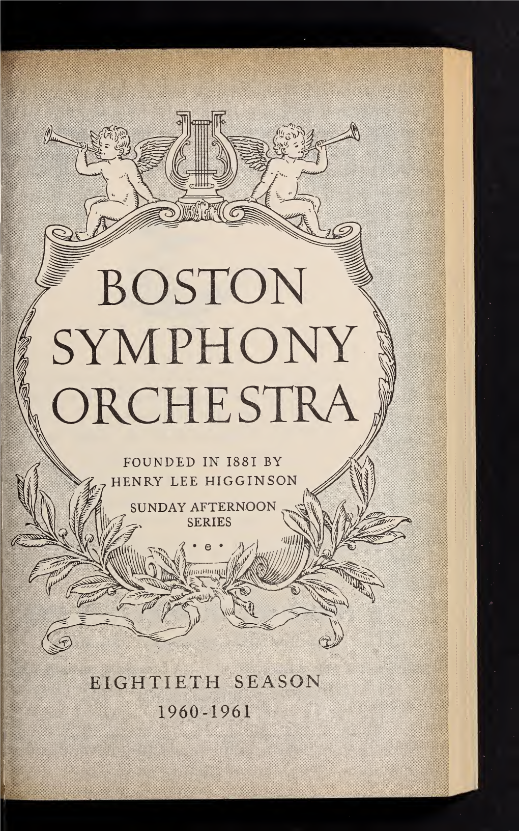 Boston Symphony Orchestra Concert Programs, Season