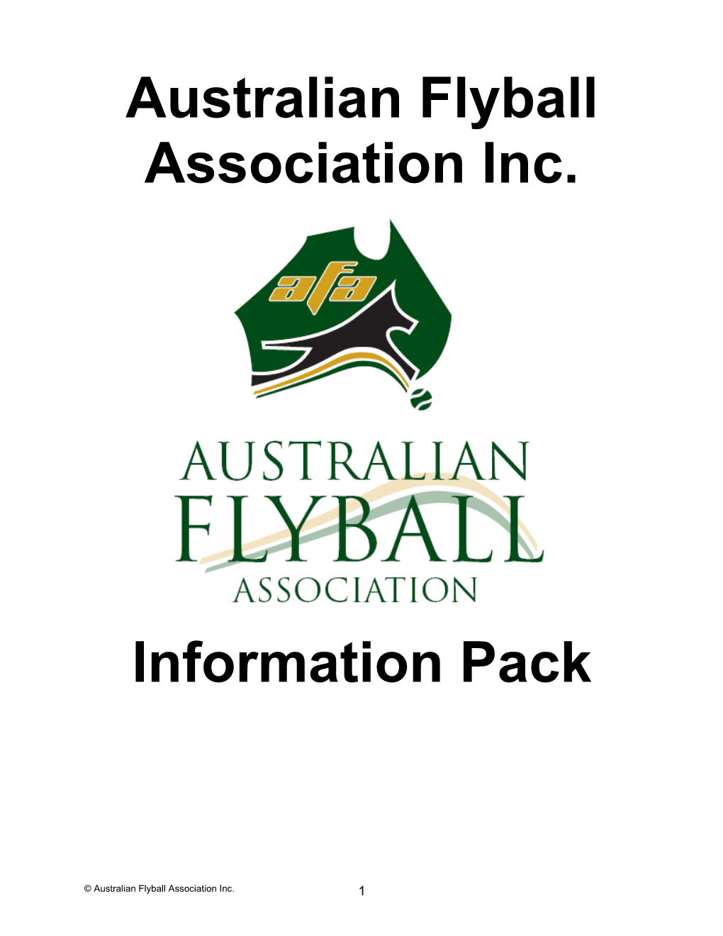 Australian Flyball Association Inc