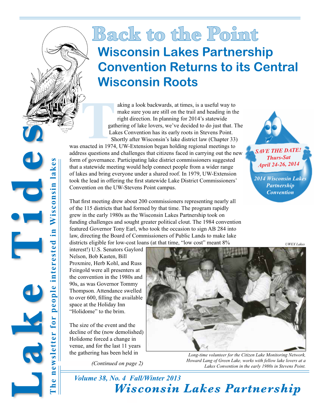 The Point Wisconsin Lakes Partnership Convention Returns to Its Central Wisconsin Roots