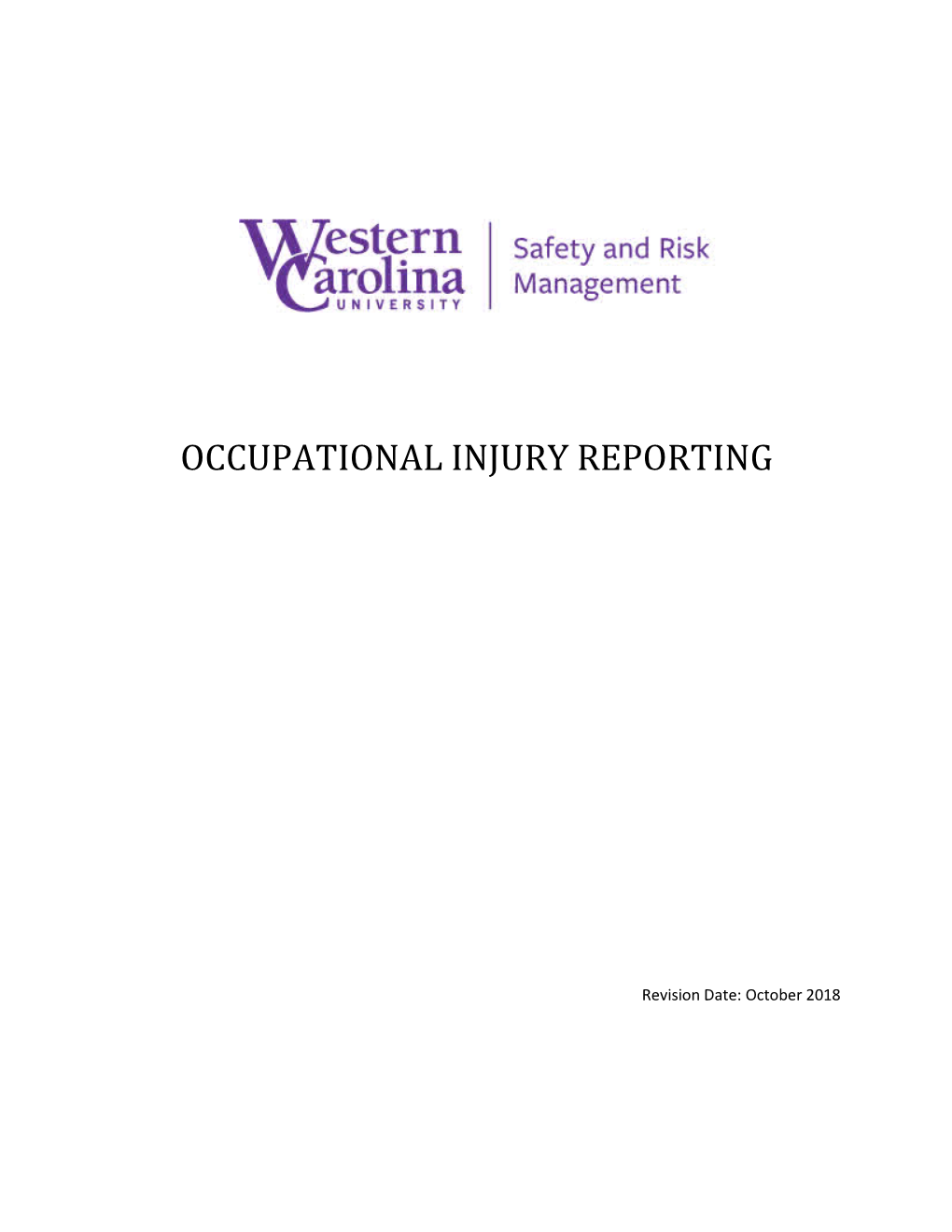 Occupational Injury Reporting