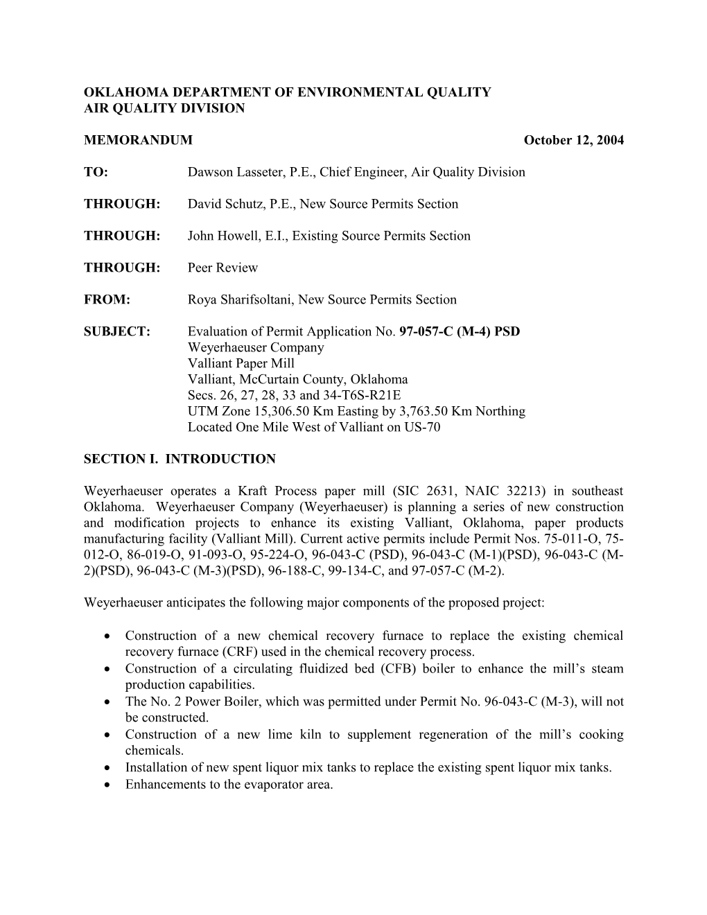 Oklahoma Department of Environmental Quality s28