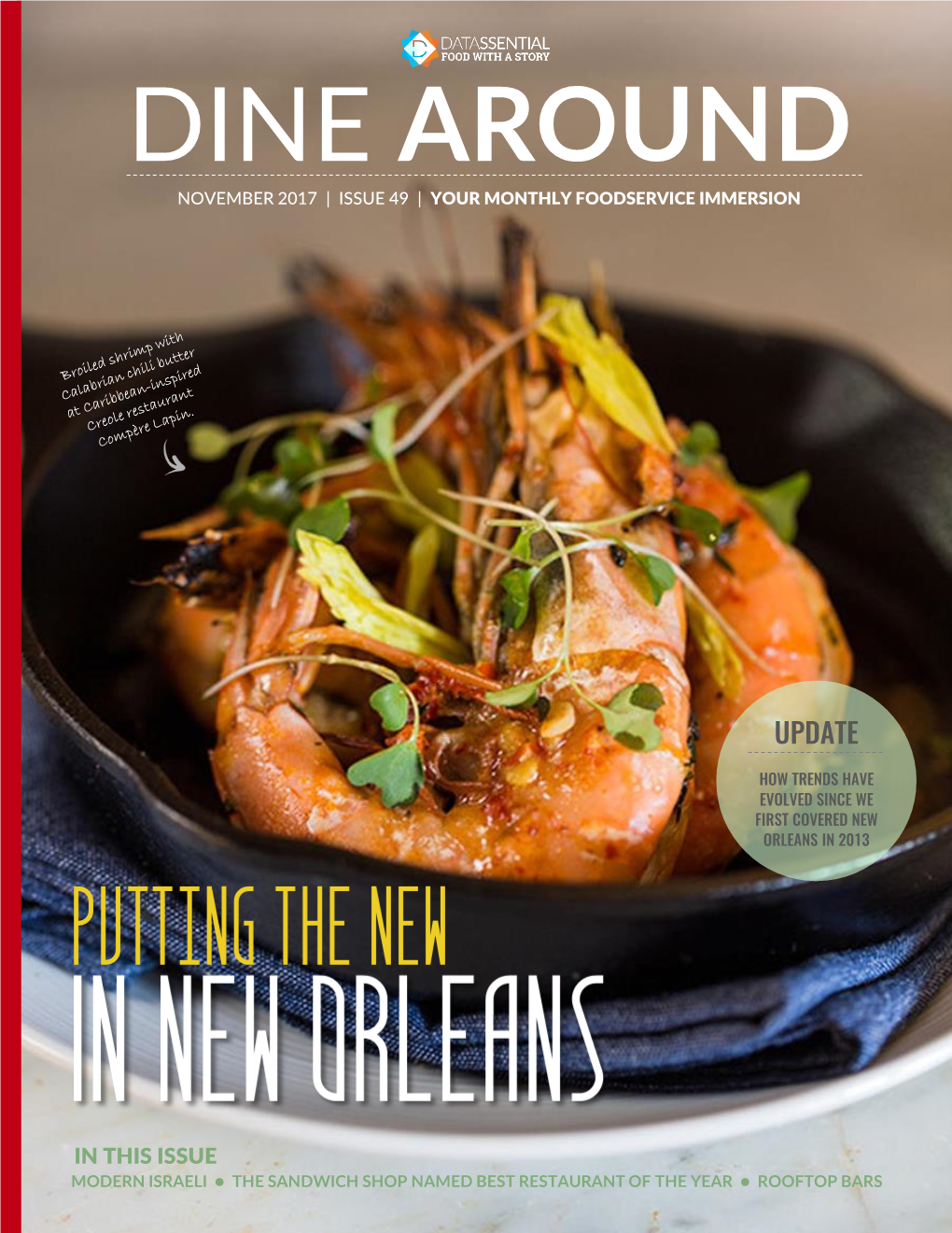 Dine Around November 2017 | Issue 49 | Your Monthly Foodservice Immersion