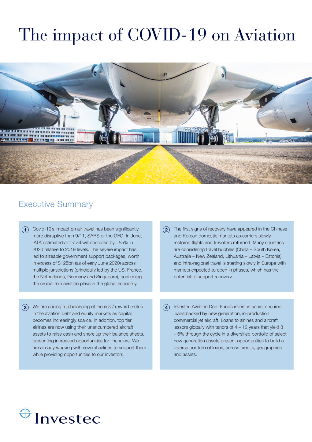 The Impact of COVID-19 on Aviation