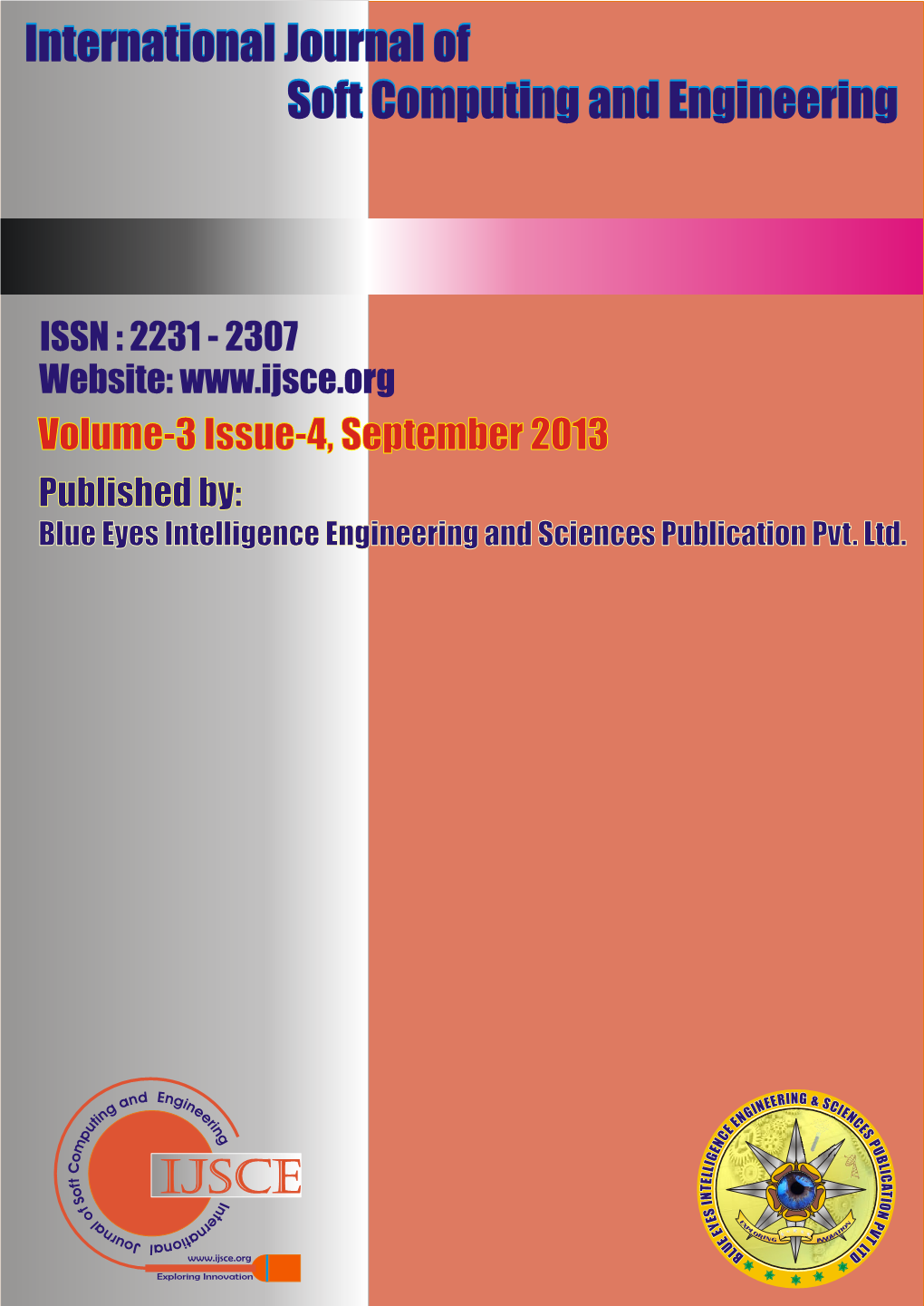 International Journal of Soft Computing and Engineering