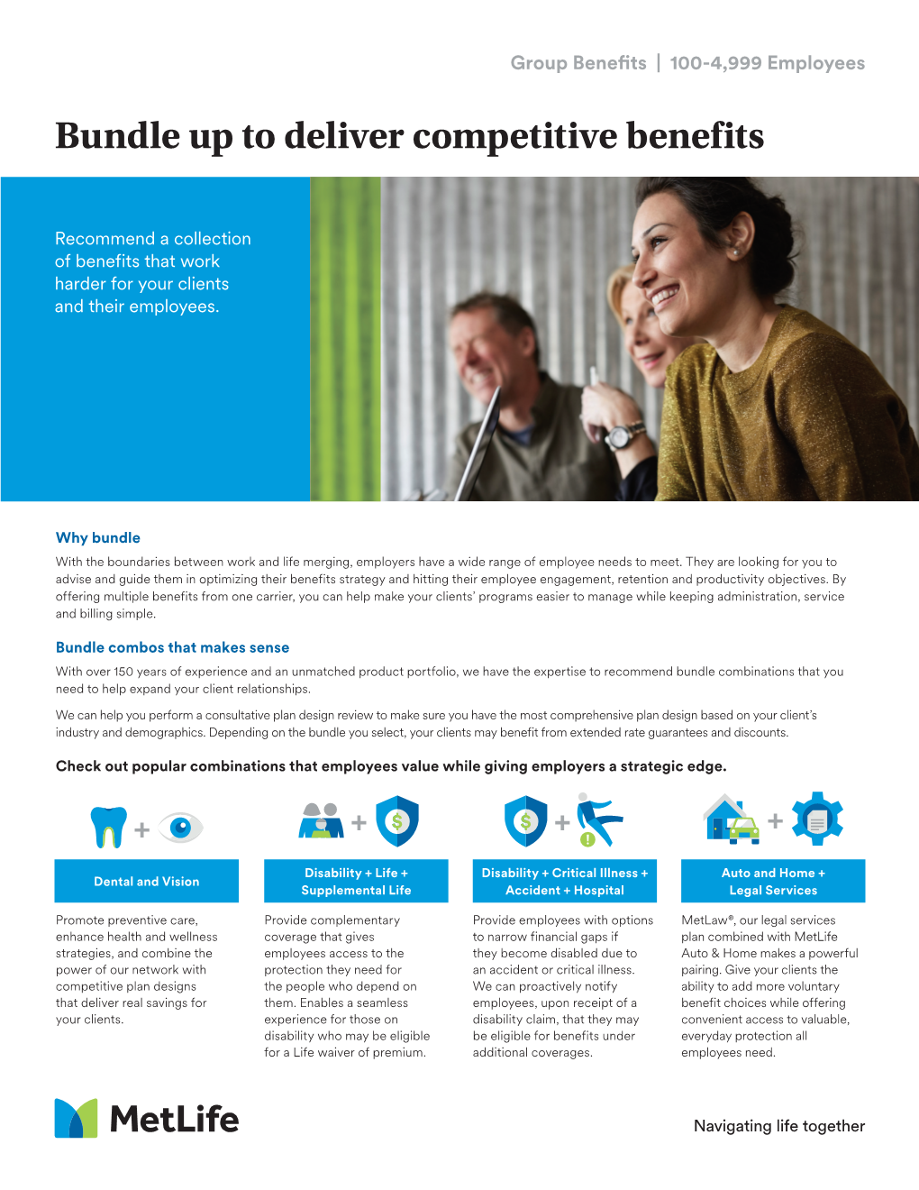 Bundle up to Deliver Competitive Benefits