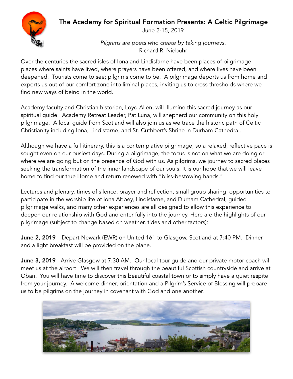 The Academy for Spiritual Formation Presents: a Celtic Pilgrimage June 2-15, 2019