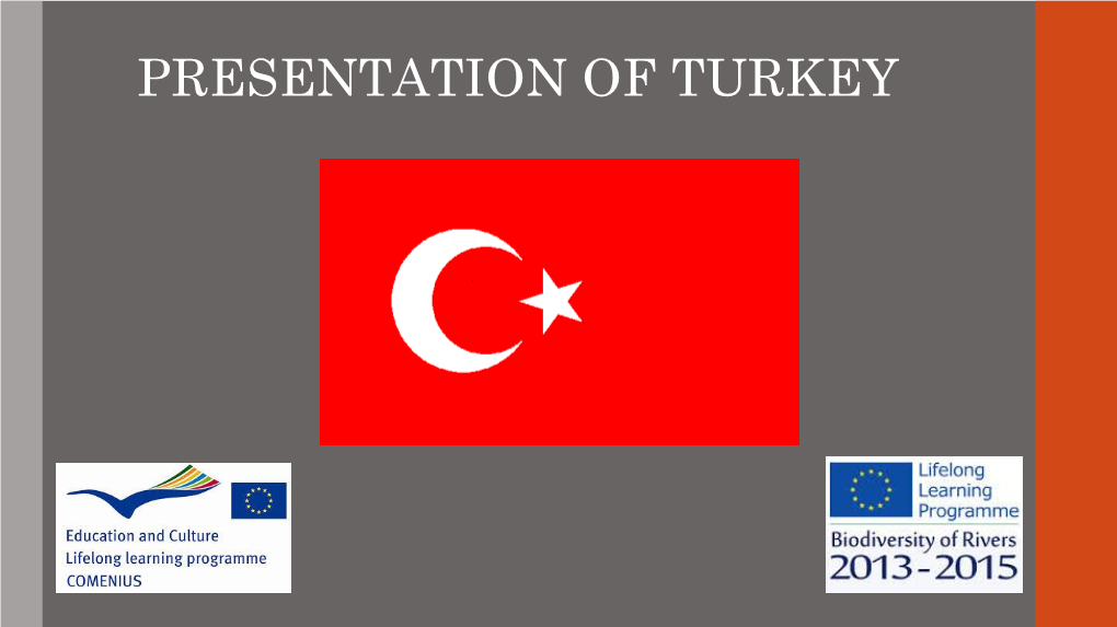 Presentation of Turkey