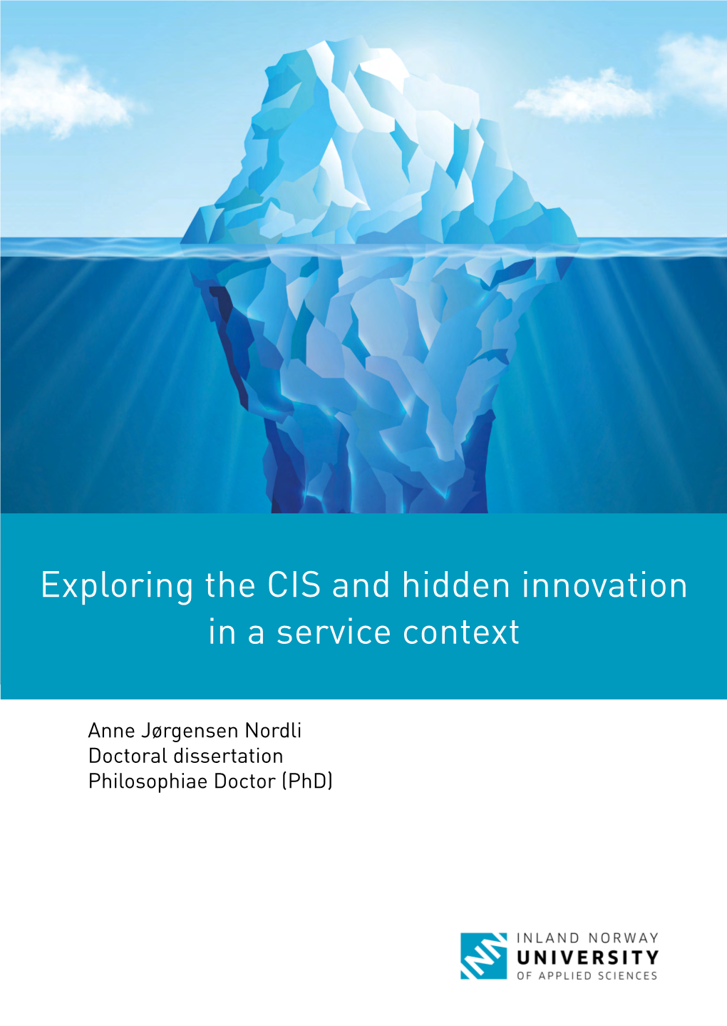 Exploring the CIS and Hidden Innovation in a Service Context