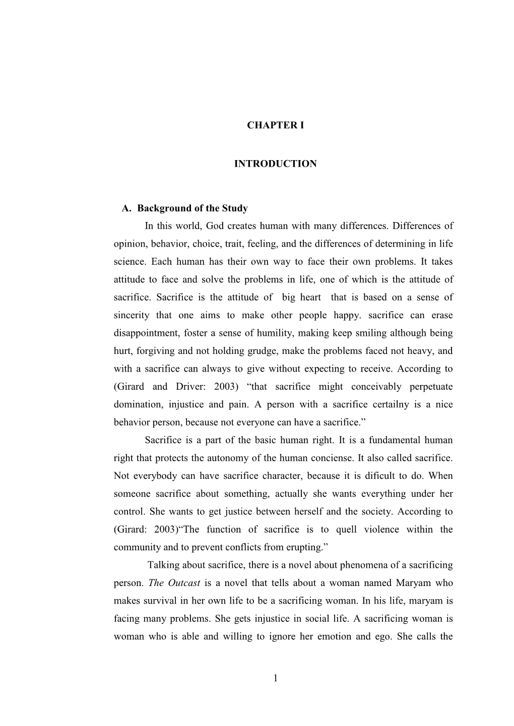 1 CHAPTER I INTRODUCTION A. Background of the Study in This