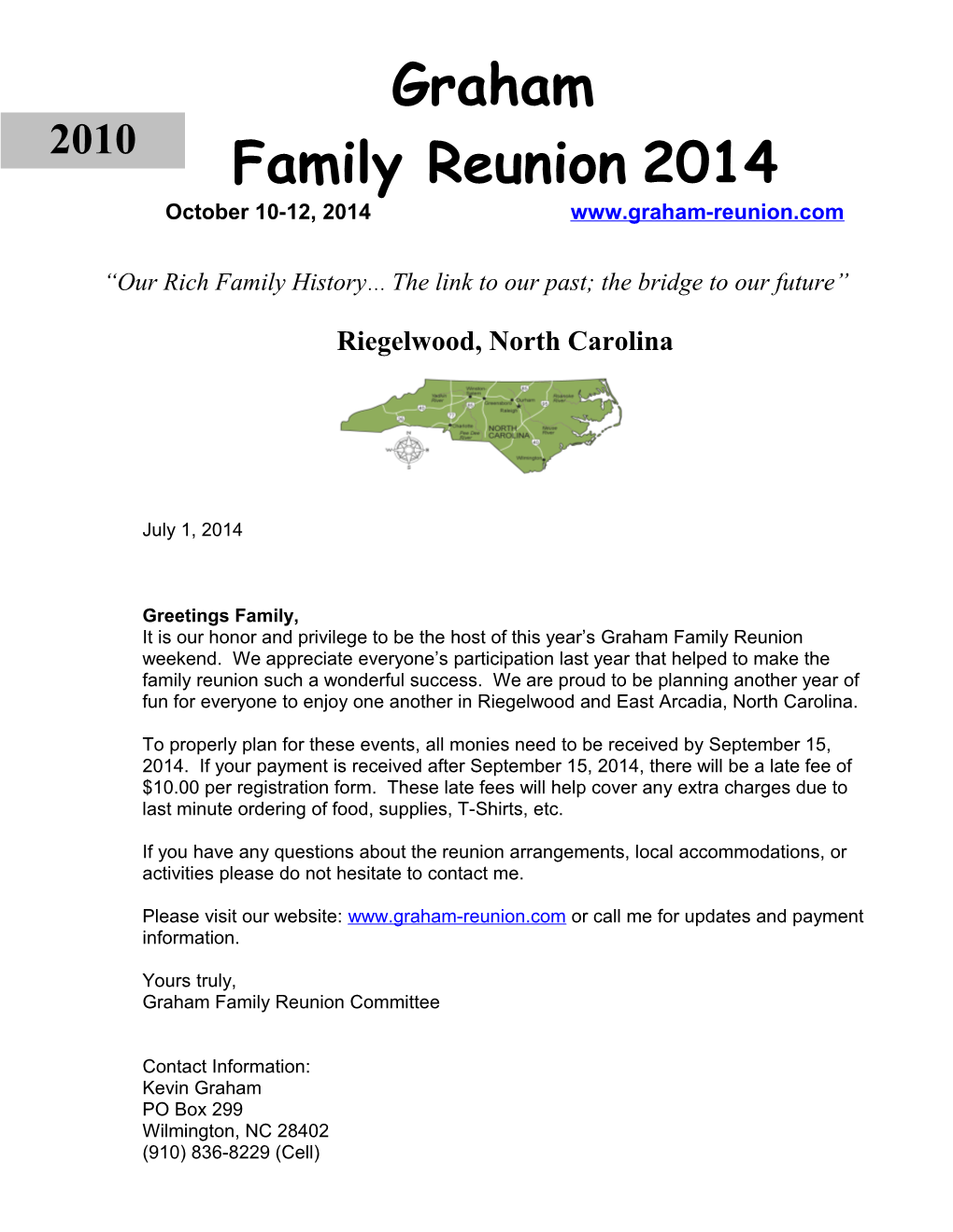 Family Reunion 2014